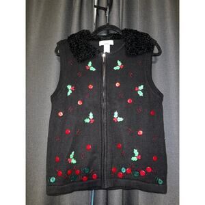 Ugly Christmas Sweater Xmas Vest Size Small